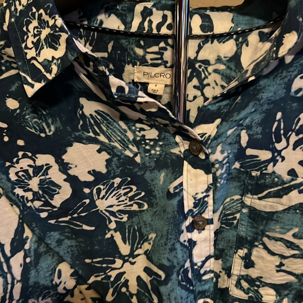 Cropped button down shirt - Picture 2 of 5